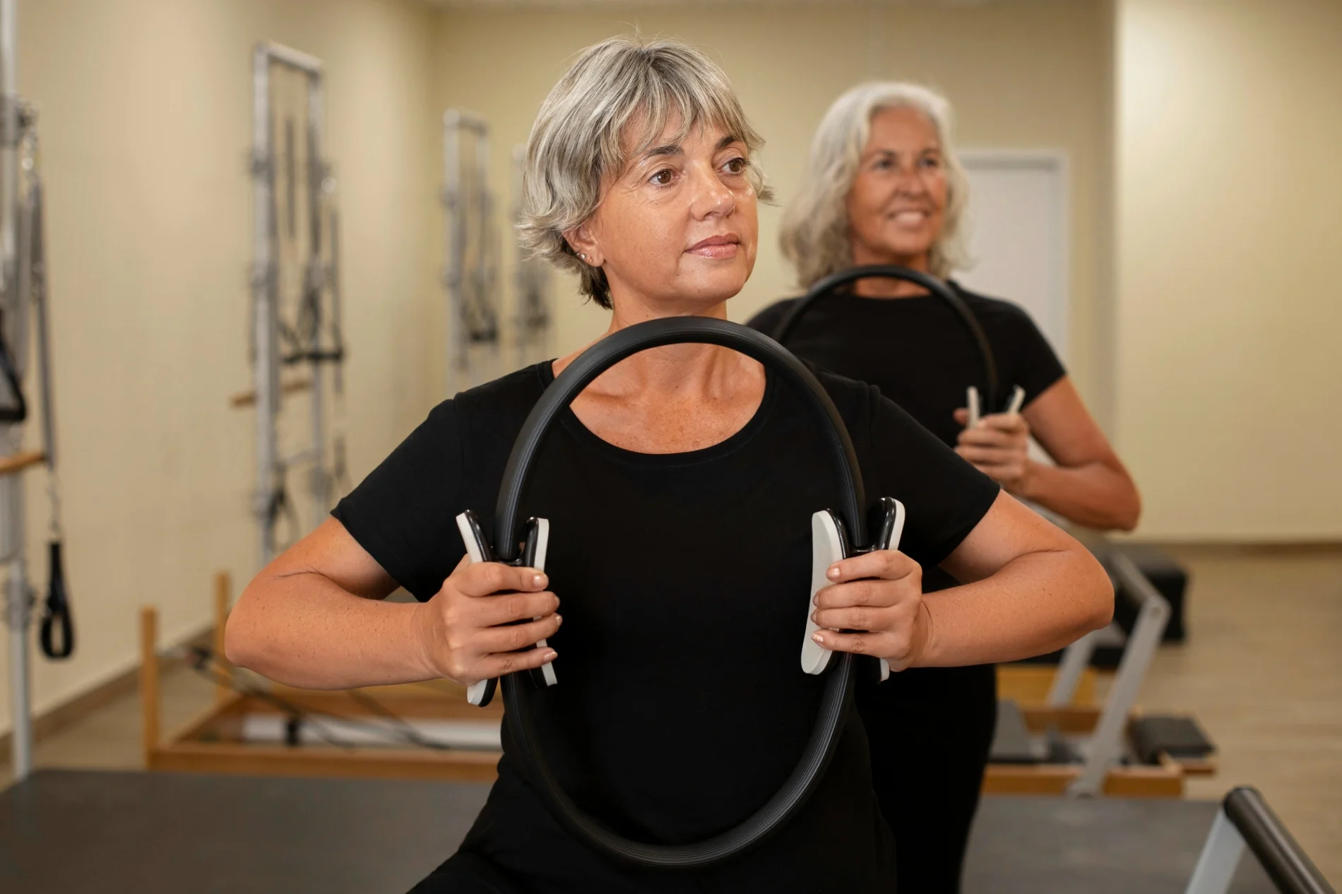 Gimnasio para personas mayores
